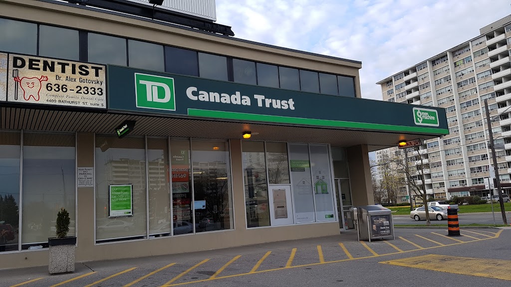 TD Canada Trust Branch and ATM | 580 Sheppard Ave W, Downsview, ON M3H 2S1, Canada | Phone: (416) 633-1550