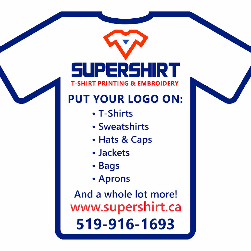Supershirt | 875 Foster Ave #118, Windsor, ON N8X 4W3, Canada | Phone: (519) 916-1693