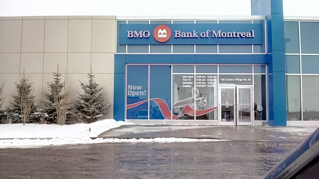 BMO Bank of Montreal | 108 Country Village Rd NE, Calgary, AB T3K 2K9, Canada | Phone: (403) 567-8991