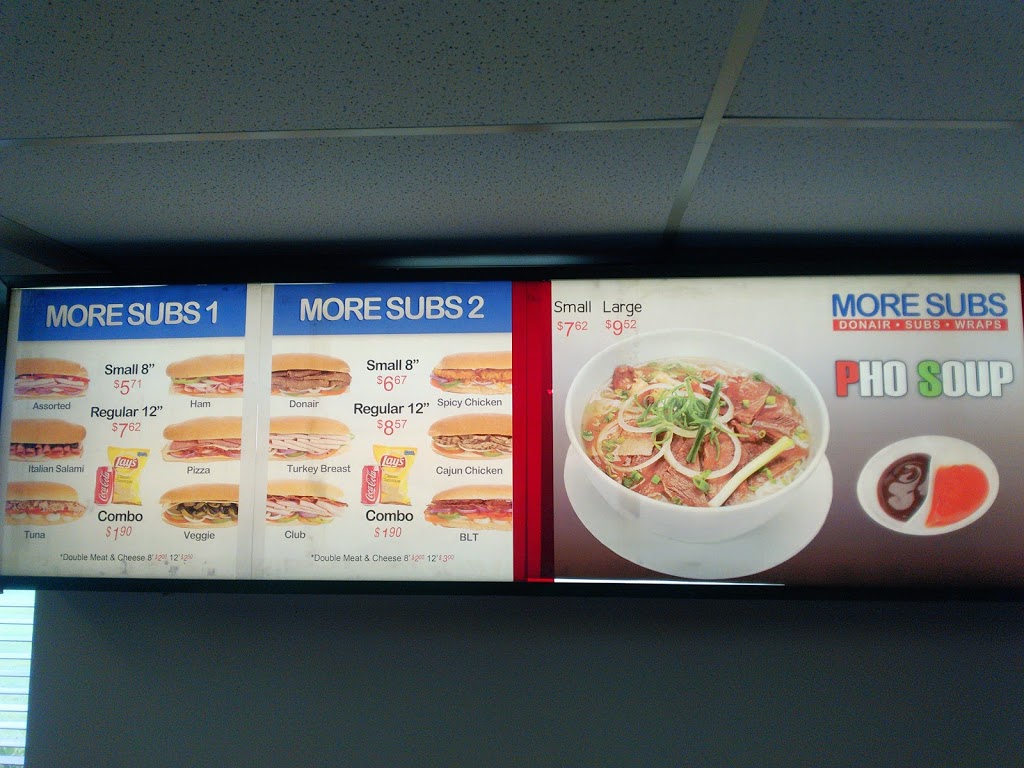 More Subs | 10551 170 St NW, Edmonton, AB T5P 3X6, Canada | Phone: (780) 489-6189