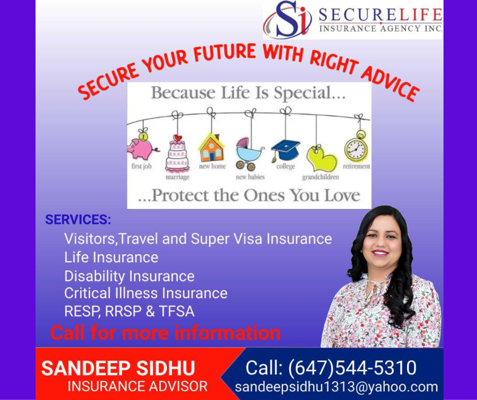 Sandeep Sidhu | 105 Prince Charles Cresent, Woodstock, ON N4T 0N1, Canada | Phone: (647) 544-5310