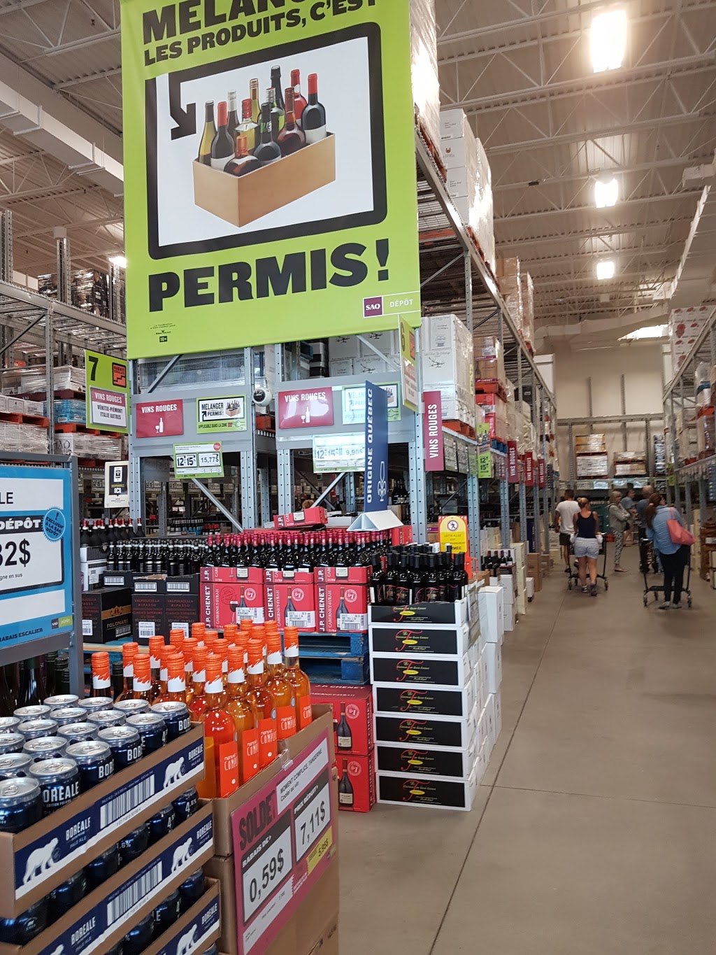 SAQ Dépôt | 1525 Boulevard des Promenades, Saint-Hubert, QC J3Y 5K2, Canada | Phone: (450) 656-1037