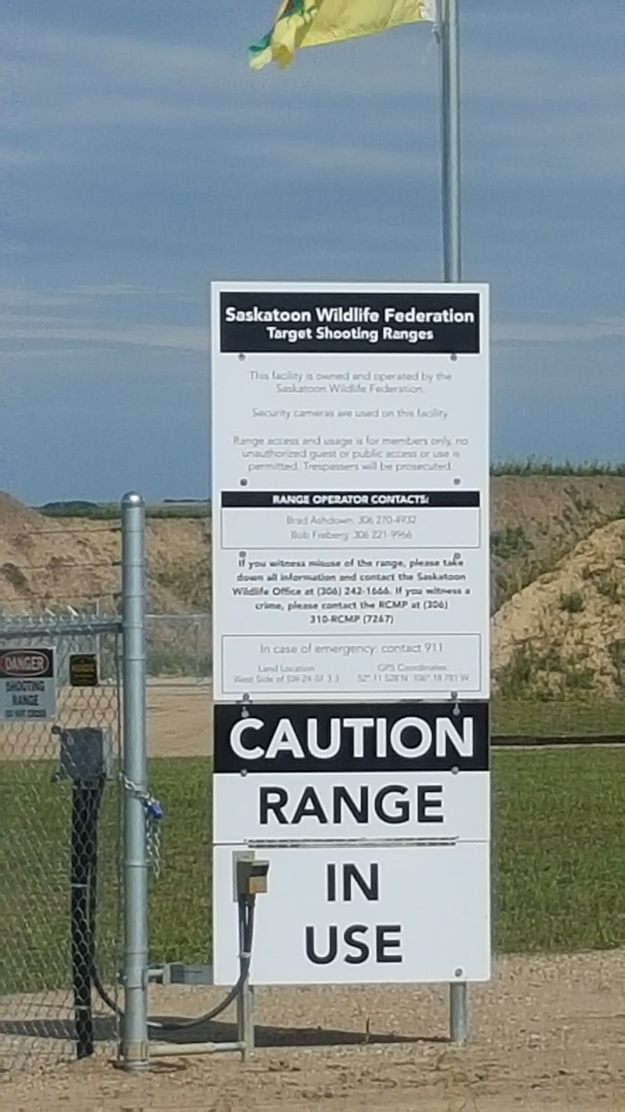 Saskatoon Wildlife Federation Outdoor Ranges | Aberdeen No. 373, SK S0K 3W0, Canada | Phone: (306) 242-1666