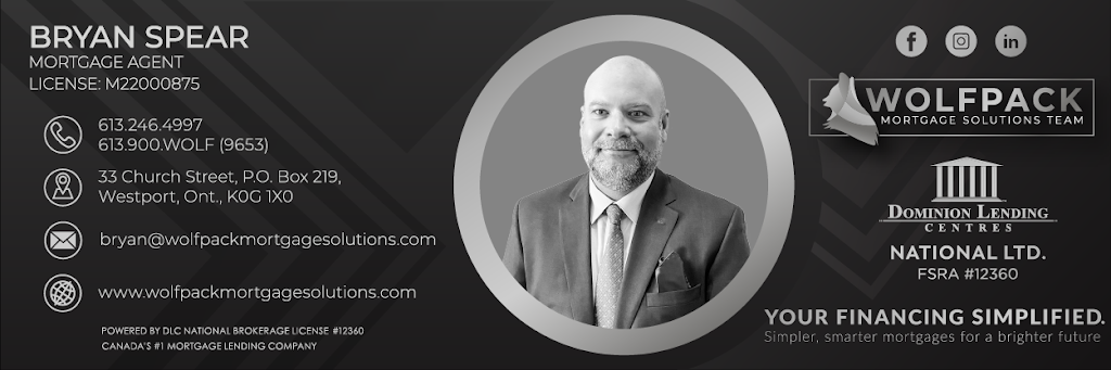 Bryan Spear, Mortgage Agent-Dominion Lending Centres | Stonehaven Wy., Arnprior, ON K7S 0A5, Canada | Phone: (613) 246-4997