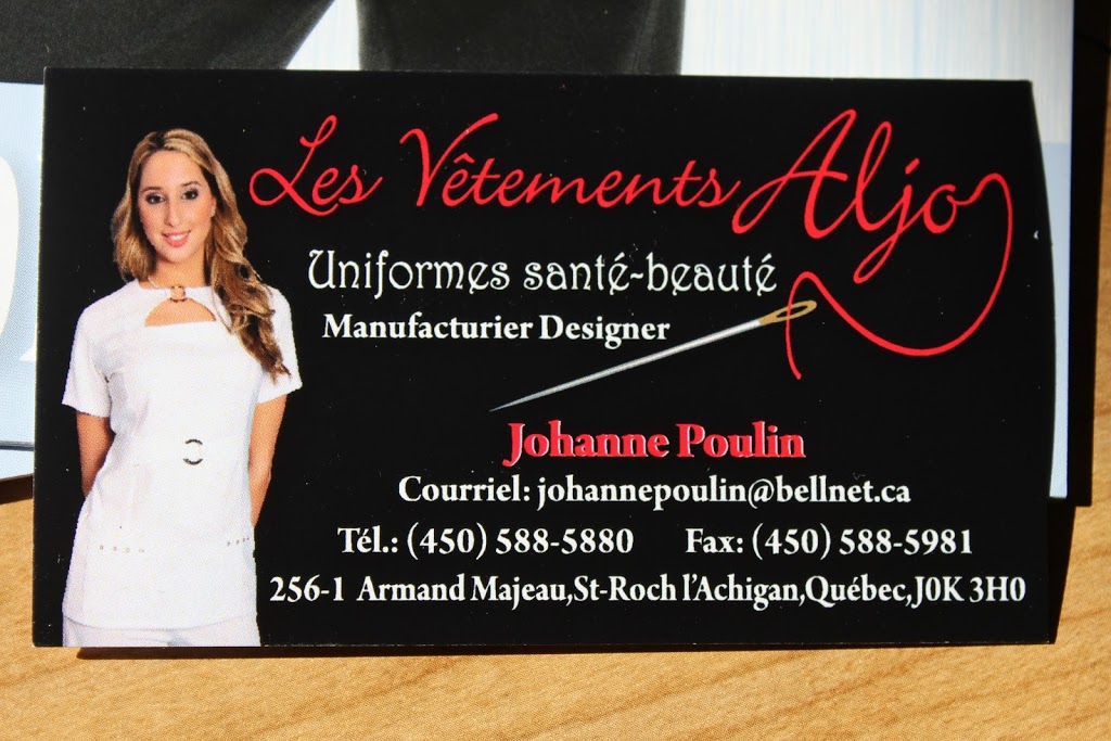 Les Vêtements Aljo | 256 Rue Armand-Majeau, Saint-Roch-de-lAchigan, QC J0K 3H0, Canada | Phone: (450) 588-5880