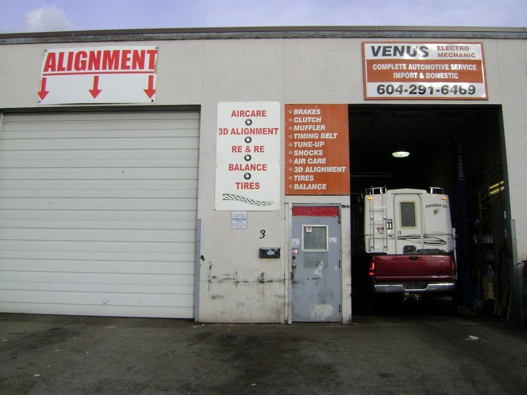 Venus Electro Mechanic | 3810 1st Avenue, Burnaby, BC V5C 3W1, Canada | Phone: (604) 291-6469