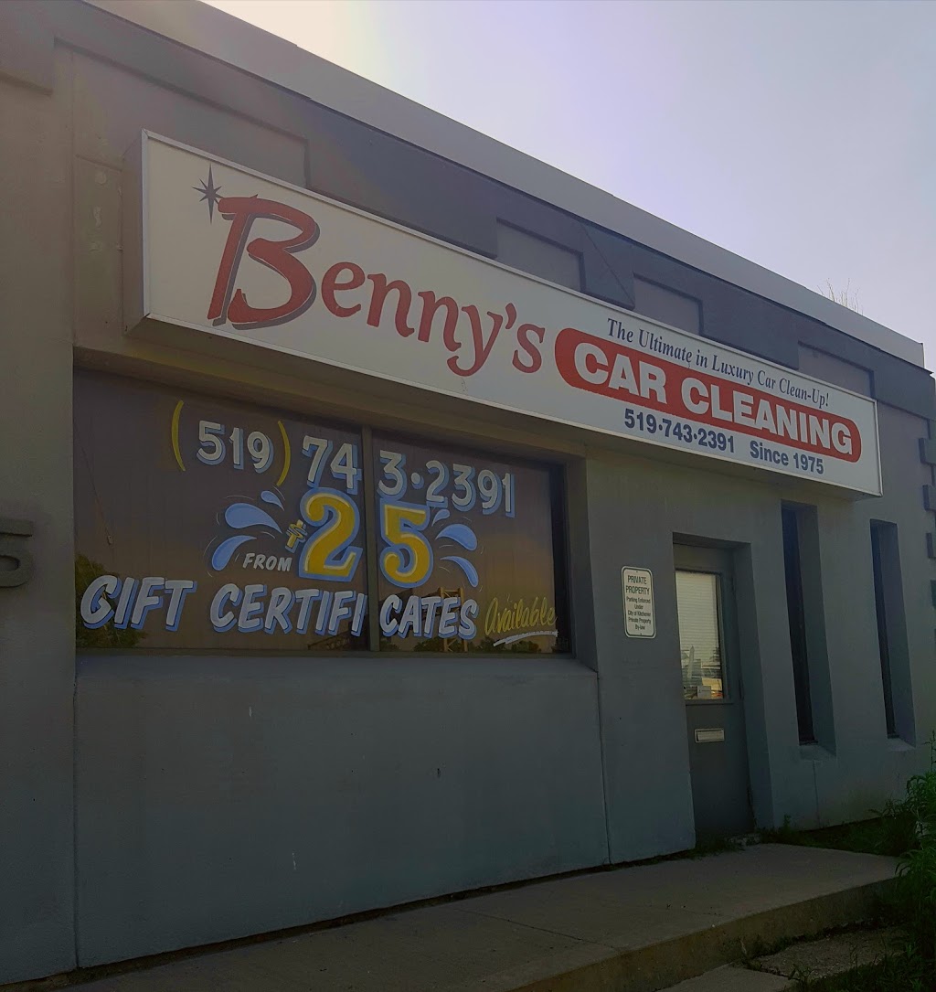 Bennys Car Cleaning | car wash | 45 Campbell Ave, Kitchener, ON N2H 4X8, Canada | 5197432391 OR +1 519-743-2391