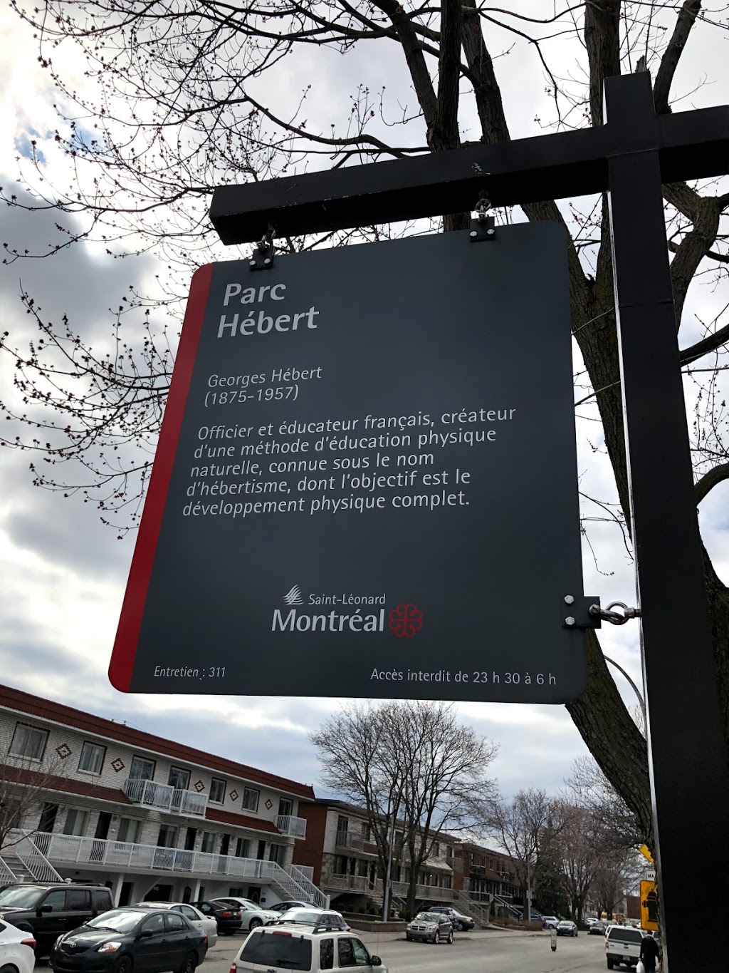 Parc Hébert | 7505 Boulevard Provencher, Saint-Léonard, QC H1S 2Y8, Canada | Phone: (514) 872-0311