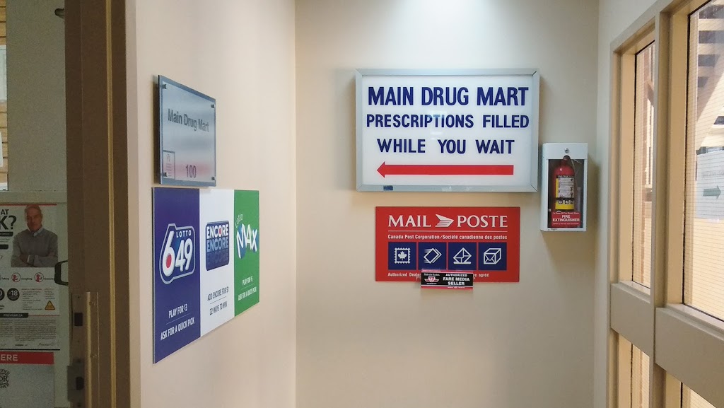 Main Drug Mart | 1711 McCowan Rd suite 100, Scarborough, ON M1S 2Y3, Canada | Phone: (416) 298-7656