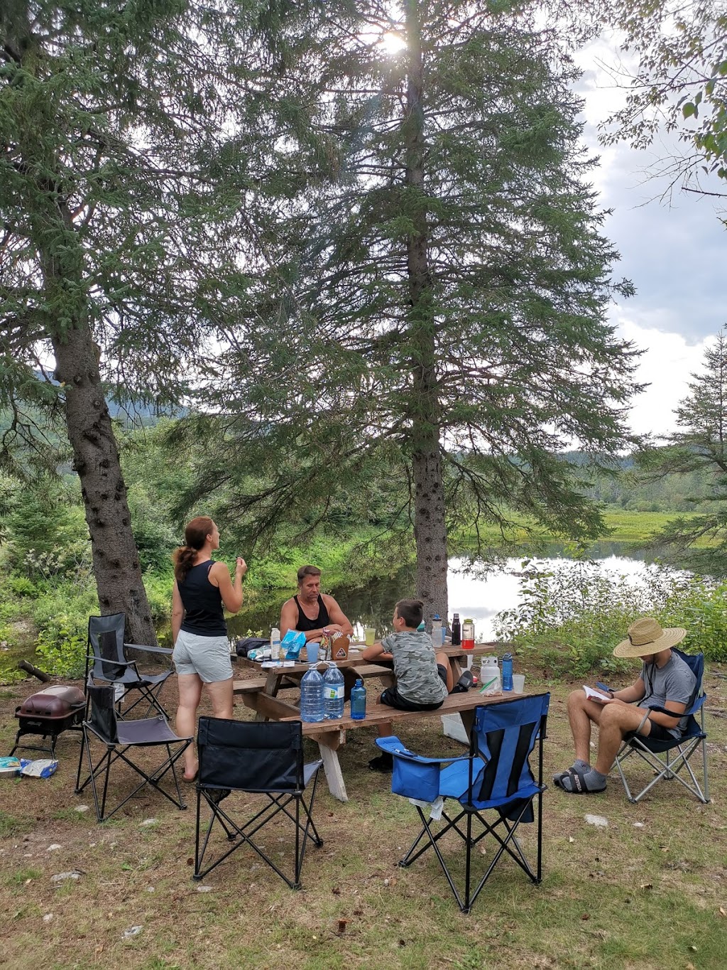 Camping Le Saumonier | 25 Chemin des Chutes, Clermont, QC G4A 1A9, Canada | Phone: (418) 439-0672