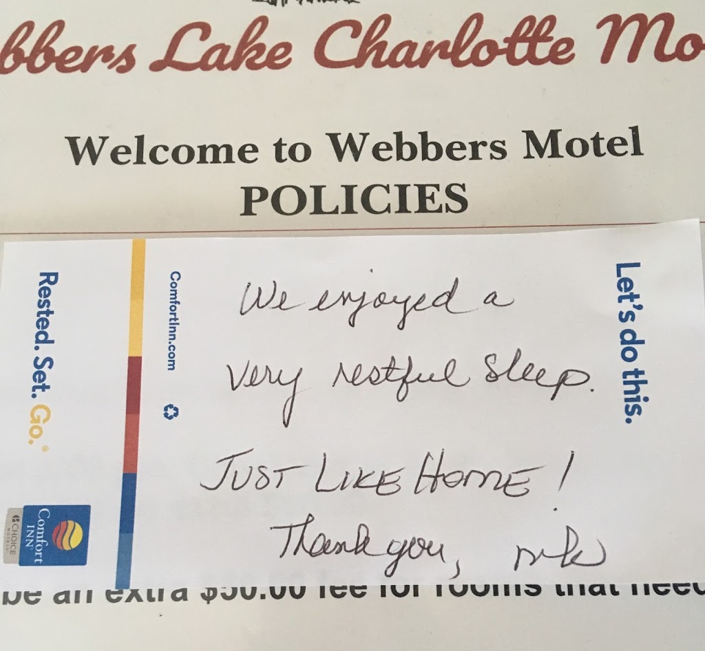 Webbers Lake Charlotte Motel | 11470 Main Road, Lake Charlotte, NS B0J 1Y0, Canada | Phone: (902) 440-6731