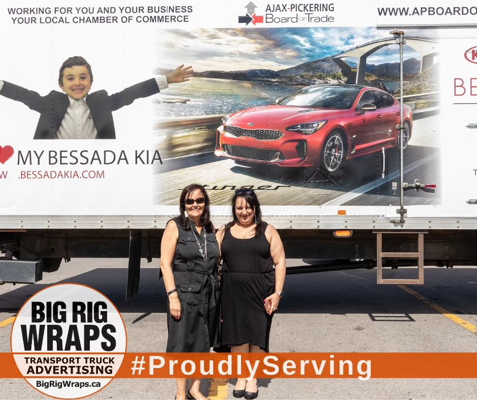 Big Rig Wraps Durham | 19 Cutler Dr, Newcastle, ON L1B 1M4, Canada | Phone: (855) 972-7463