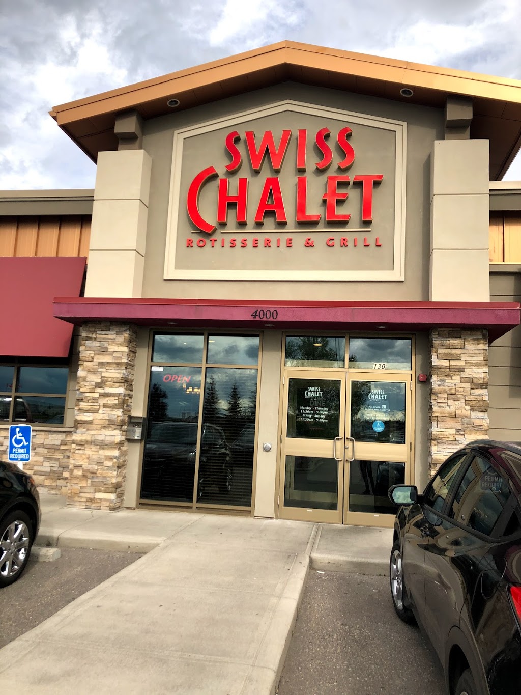 Swiss Chalet | 130 Sierra Springs Dr SE, Airdrie, AB T4B 3G6, Canada | Phone: (587) 254-0947
