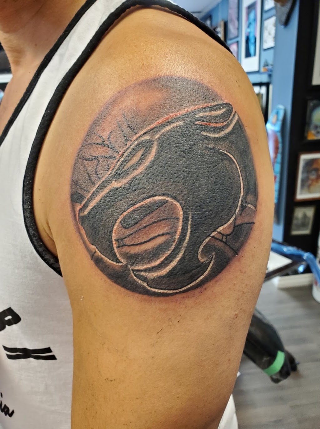 Knightfall tattoo | 19 Broadway St W, Paris, ON N3L 2S3, Canada | Phone: (519) 442-6666