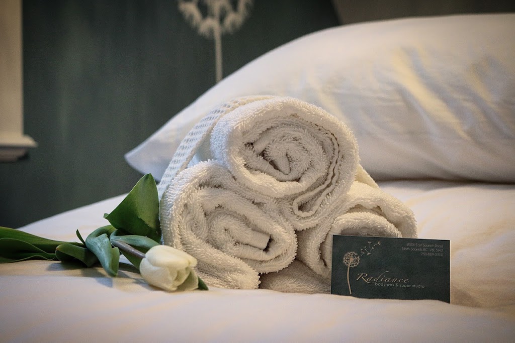 Radiance Body Wax & Sugar Studio | 8506 E Saanich Rd, North Saanich, BC V8L 5W2, Canada | Phone: (250) 889-3310
