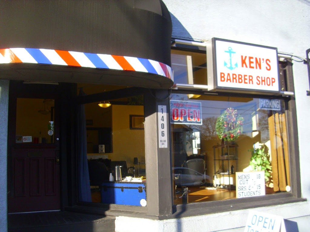Kens Barber Shop | hair care | 1406 Hillside Ave, Victoria, BC V8T 2B8, Canada