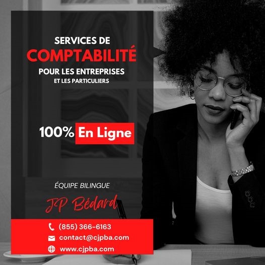 Comptabilité JP Bédard inc. | 14 Coolbrook Crescent, Munster, ON K0A 3P0, Canada | Phone: (855) 366-6163