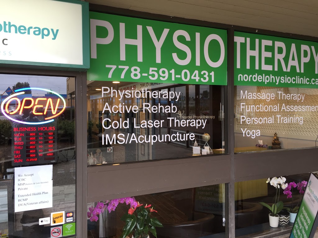 Nordel Physiotherapy and Sports Clinic | 8675 120 St, Delta, BC V4C 6R4, Canada | Phone: (778) 591-0431