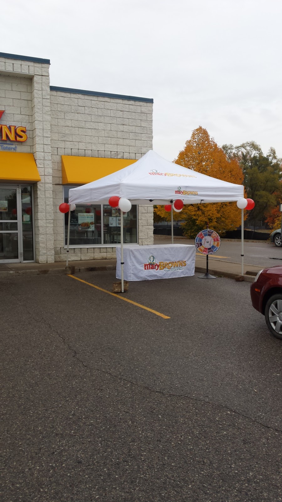 Mary Browns Chicken & Taters | 162-164 Mill St #4, Angus, ON L0M 1B0, Canada | Phone: (705) 424-6279