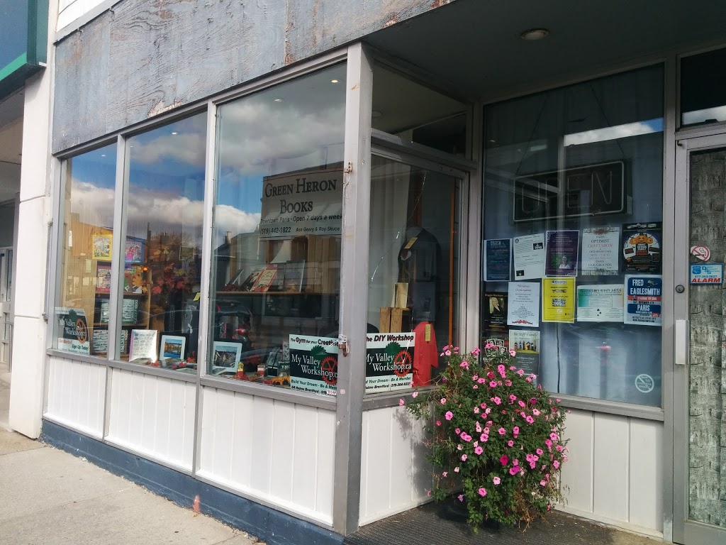 Green Heron Books | 47 Grand River St N, Paris, ON N3L 2M3, Canada | Phone: (519) 442-1822