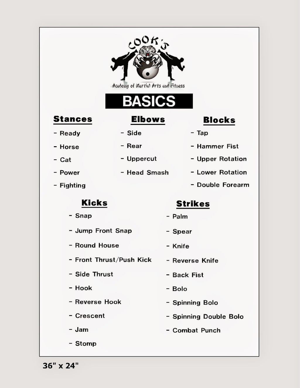Cooks Academy of Martial Arts and Fitness | 25325 Henry B Joy Blvd, Harrison Charter Township, MI 48045, USA | Phone: (586) 924-9909