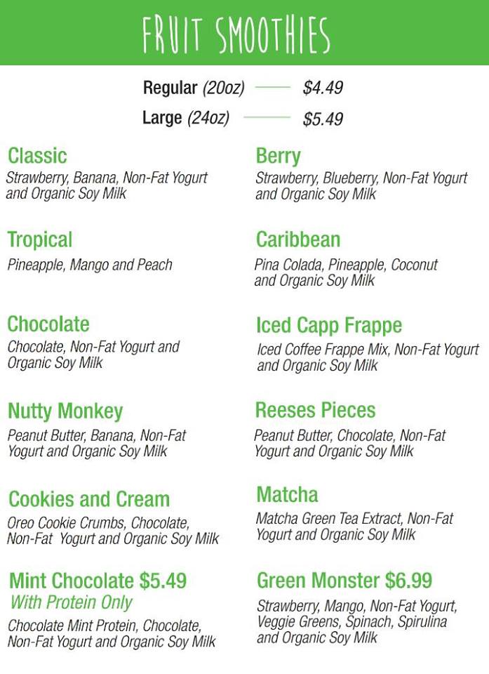 JuiceBox Smoothies | 40 Annagem Blvd, Mississauga, ON L5T 2Y3, Canada | Phone: (905) 795-9988