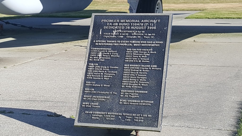 Prowler Memorial Park | Oak Harbor, WA 98277, USA