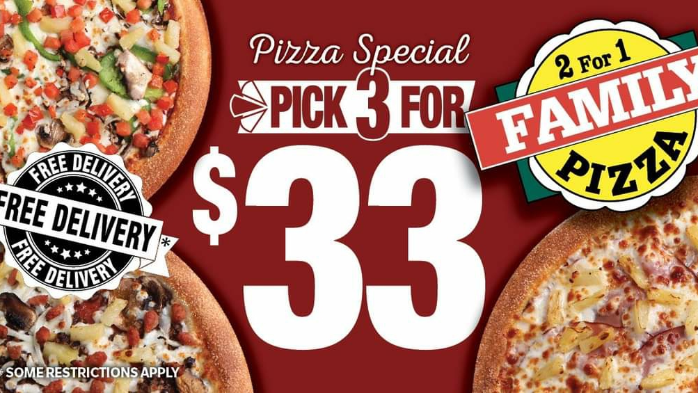 Family Pizza | 410 Lillooet St W, Moose Jaw, SK S6H 7T1, Canada | Phone: (306) 692-5336