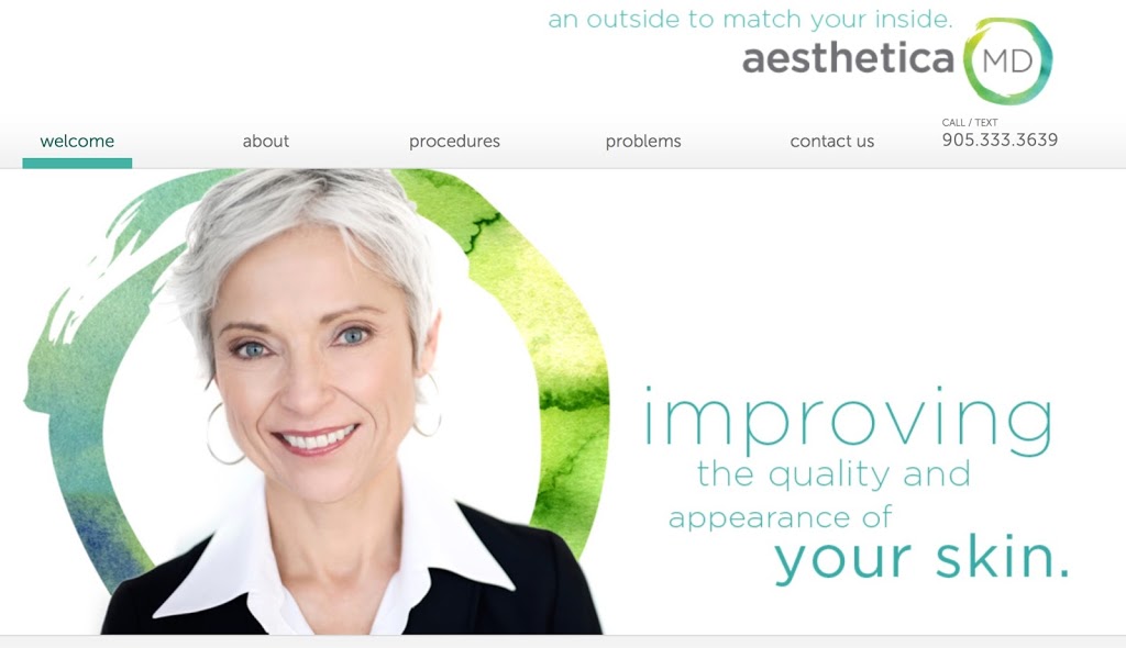 aesthetica MD | 645 Plains Rd E, Burlington, ON L7T 4J5, Canada | Phone: (905) 333-3639