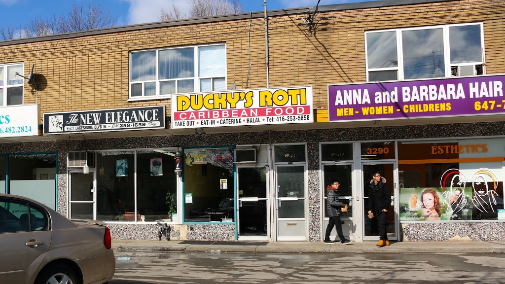 Duckys Roti | 3296 Lake Shore Blvd W, Etobicoke, ON M8V 1M4, Canada | Phone: (416) 253-5858