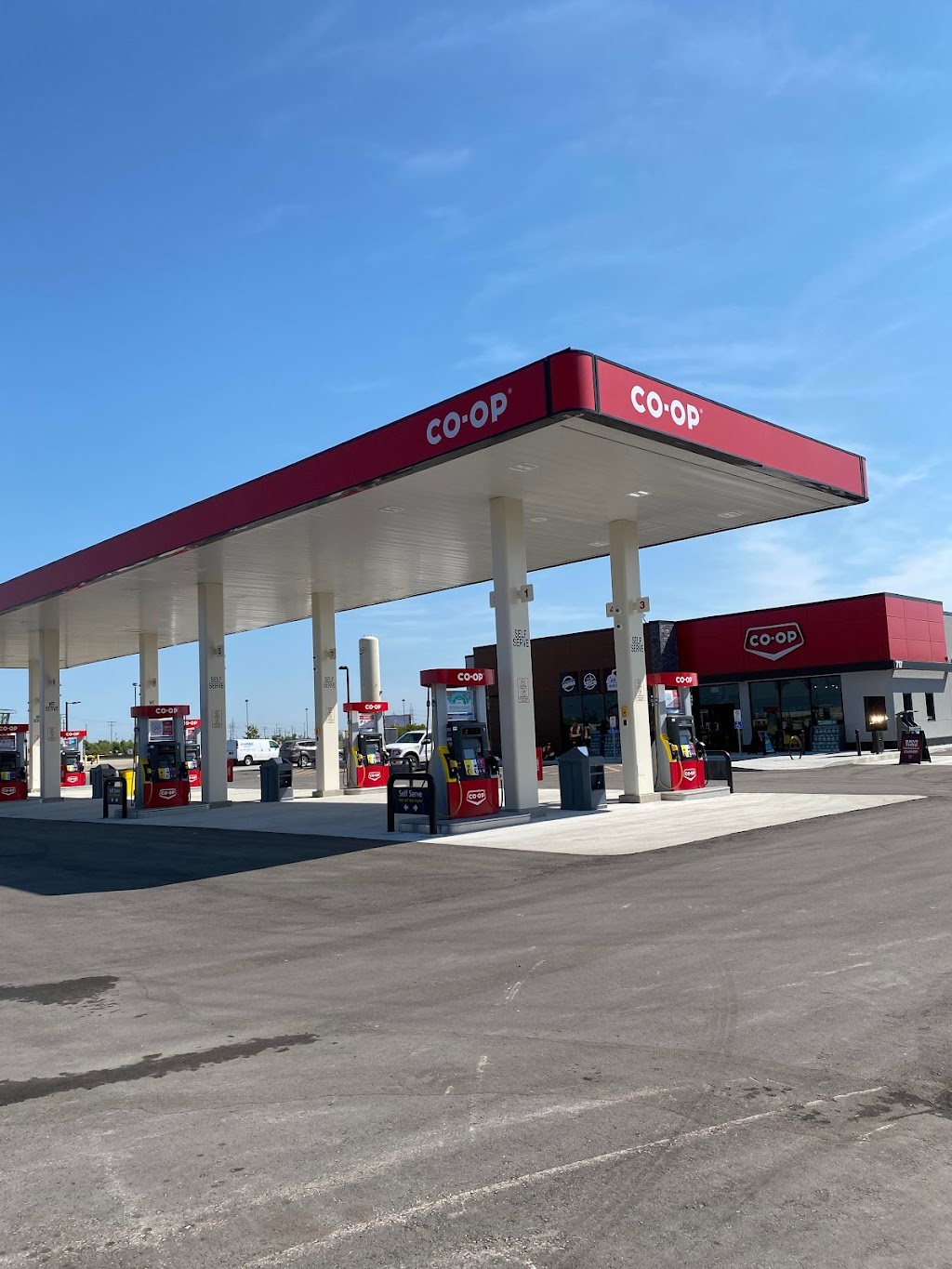 Red River Co-op Gas Bar | 717 Lagimodiere Blvd, Winnipeg, MB R2J 3X2, Canada | Phone: (204) 219-0254