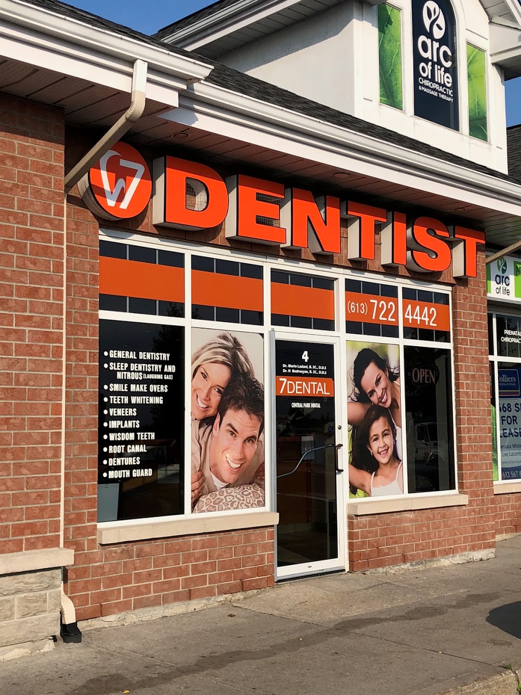 7Dental Central Park | 1234 Merivale Rd Unit 4, Ottawa, ON K2C 4C3, Canada | Phone: (613) 722-4442