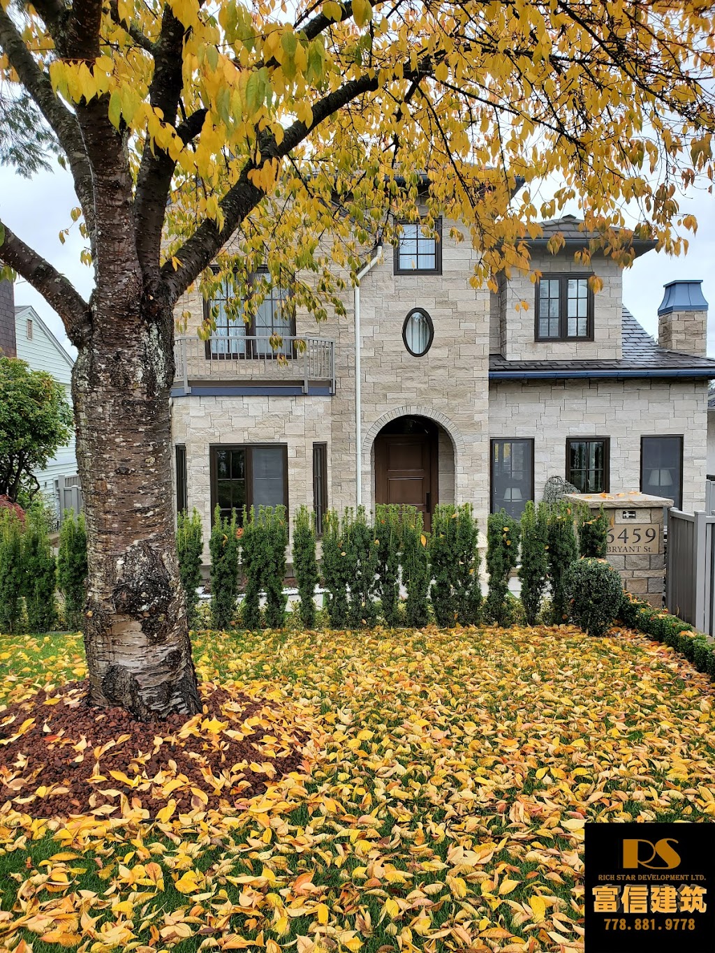 Rich Star Development Ltd | 7631 Lismer Ave, Richmond, BC V6Y 2W5, Canada | Phone: (778) 881-9778