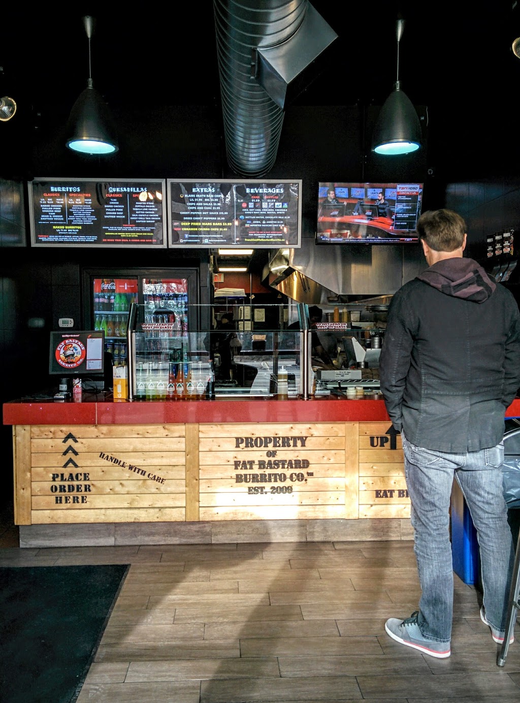 Fat Bastard Burrito | 2008 Queen St E, Toronto, ON M4L 1J3, Canada | Phone: (416) 551-3338
