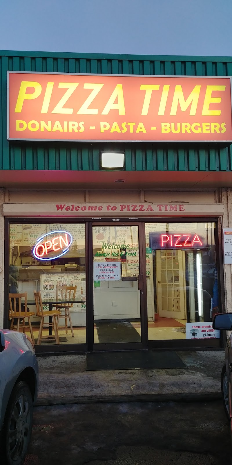 Pizza Time | 5324 17 Ave SE, Calgary, AB T2A 0W1, Canada | Phone: (403) 273-8463