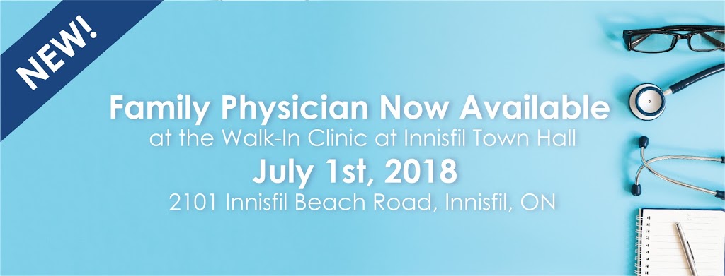 Innisfil Medical Practice | 1081 Innisfil Beach Rd, Innisfil, ON L9S 4B2, Canada | Phone: (705) 436-1722
