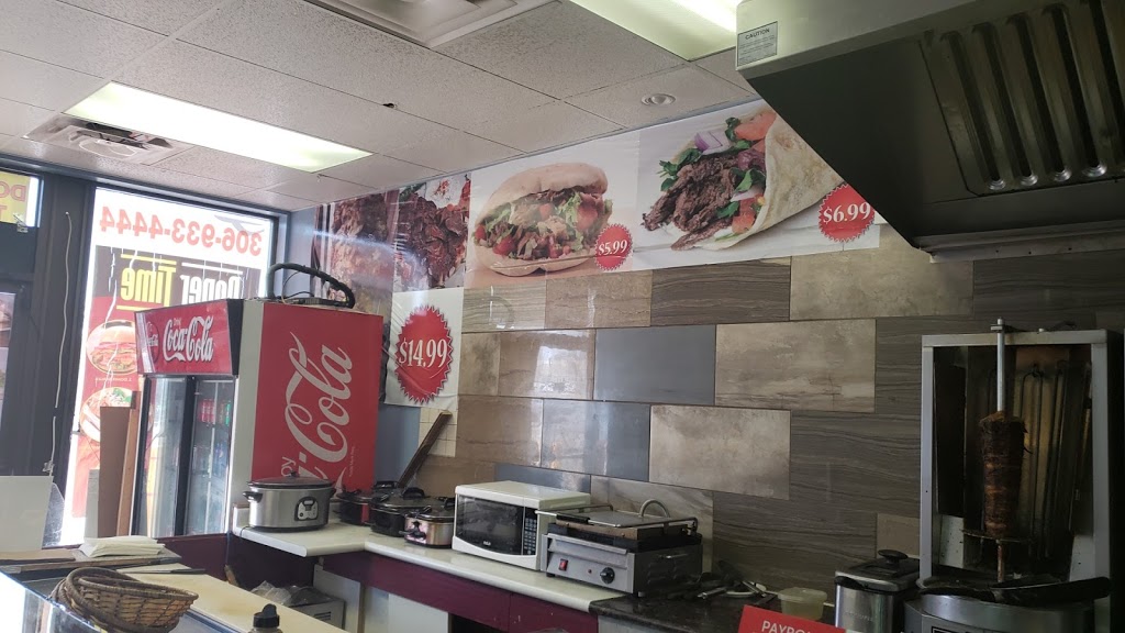 Donair Time | 3310 Fairlight Dr, Saskatoon, SK S7M 4Z1, Canada | Phone: (306) 933-4444