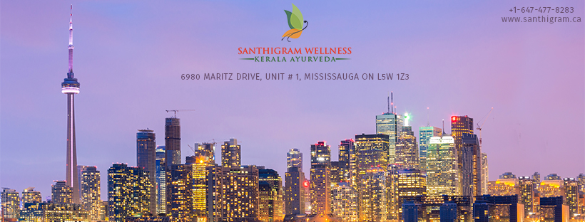 Santhigram Kerala Ayurveda, Mississauga, Ontario | 6980 Maritz Dr Unit 1, Mississauga, ON L5W 1Z3, Canada | Phone: (647) 477-8283