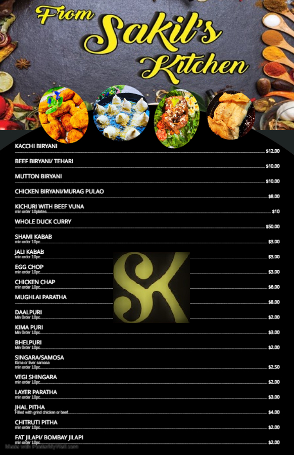 Sakils Kitchen | 11564 141a St, Surrey, BC V3R 3K5, Canada | Phone: (778) 713-8797