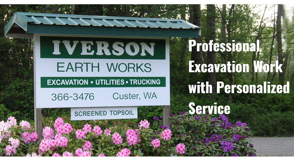 Iverson Earth Works LLC | 2330 Birch Bay Lynden Rd, Custer, WA 98240, USA | Phone: (360) 366-3476