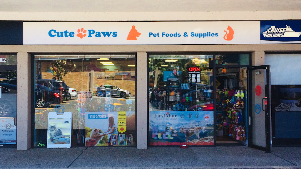 Cute Paws Pet Food & Supplies | 107-1760 Marine Dr, West Vancouver, BC V7V 1J3, Canada | Phone: (604) 925-9936