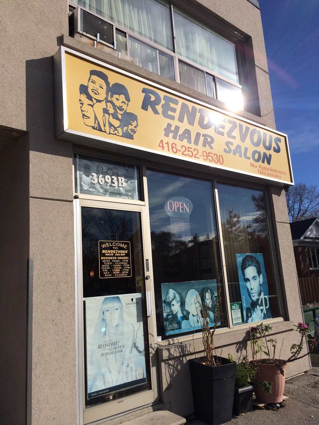 Rendezvous Hair Salon | 3693 Lake Shore Blvd W B, Etobicoke, ON M8W 1P7, Canada | Phone: (416) 252-9530