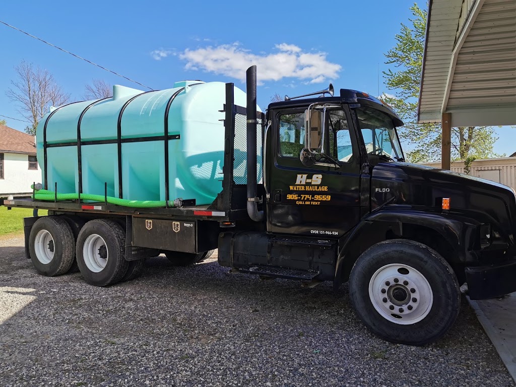 H-S Water Haulage | 53 Horseshoe Bay Rd, Dunnville, ON N1A 2W8, Canada | Phone: (905) 774-9559