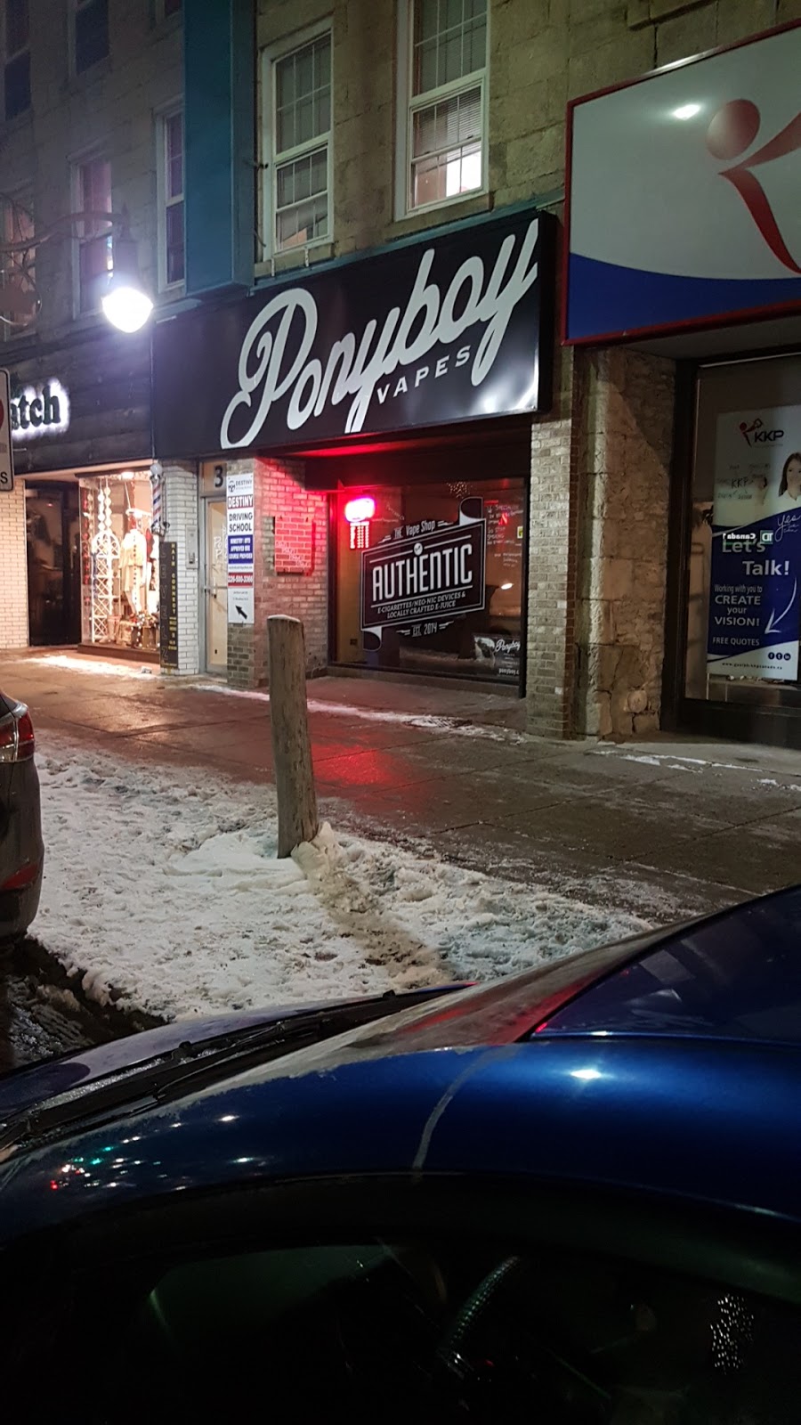 Ponyboy Vapes | 73 Gordon St, Guelph, ON N1H 4H5, Canada | Phone: (519) 265-8273