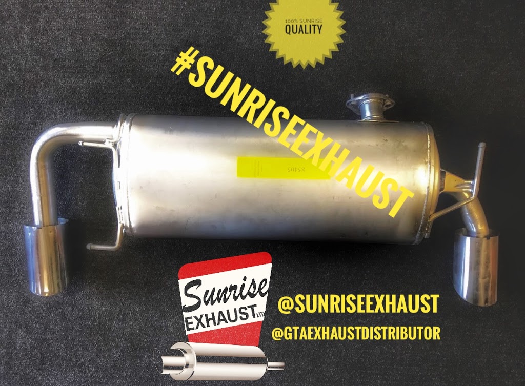 Sunrise Exhaust Ltd | 135 Ormont Dr Suit 10 & 11, North York, ON M9L 1N6, Canada | Phone: (416) 741-6651