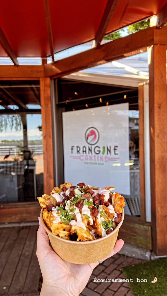 Frangine cantine | 1200 Rue du Fleuve, Trois-Rivières, QC G9A 6K4, Canada | Phone: (819) 840-4946