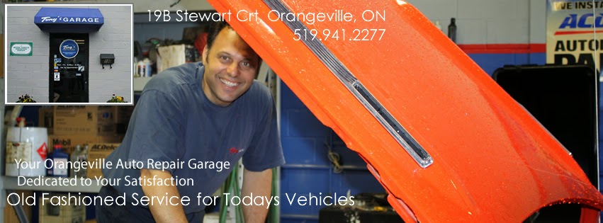 Tonys Garage | 19 Stewart Court, Orangeville, ON L9W 3Z9, Canada | Phone: (519) 941-2277