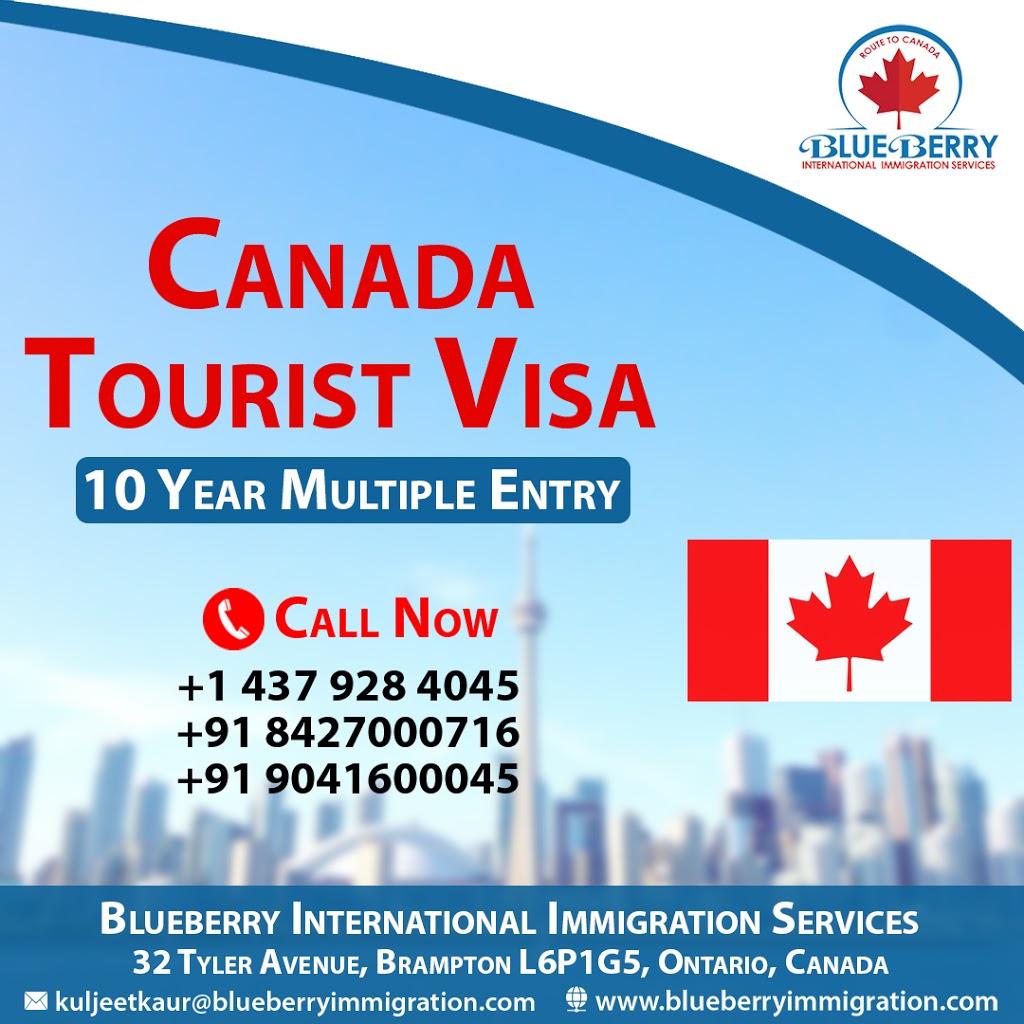 Blueberry International Immigration Services | 32 Tyler Ave, Brampton, ON L6P 1G5, Canada | Phone: (437) 928-4045