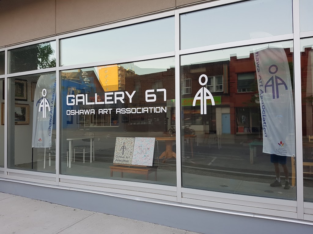 Gallery 67 Oshawa Art Association | art gallery | 50 Richmond St E Unit 119, Unit 120, Oshawa, ON L1G 7C7, Canada | 2899911067 OR +1 289-991-1067