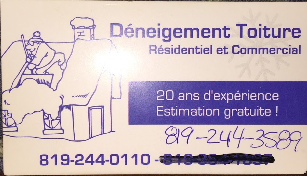 DENEIGEMENT TOITURE | 175 Rang Saint Charles, Saint-Pierre-les-Becquets, QC J0X 2M0, Canada | Phone: (819) 244-7977